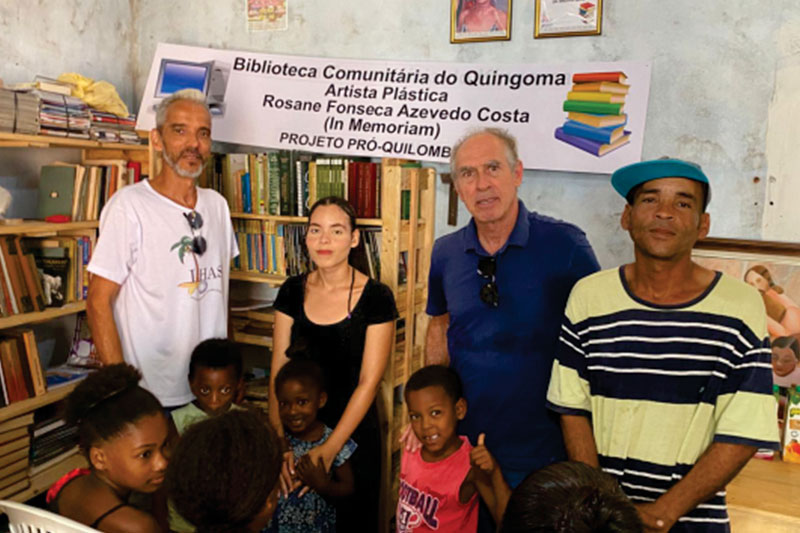 comunidade quilombola em lauro de freitas ganha biblioteca