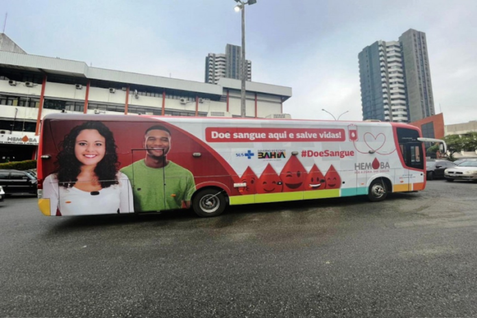 campanha de doacao de sangue em lauro de freitas