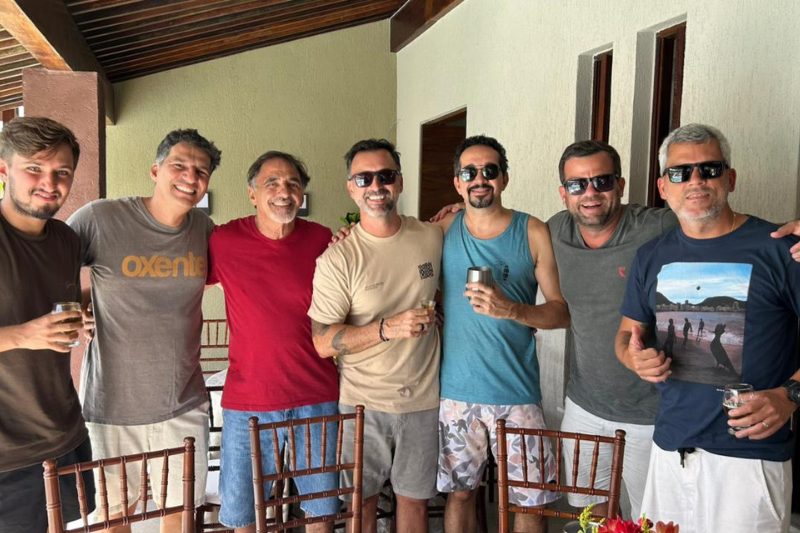 a celebracao aconteceu em vilas do atlantico na presenca de familia e amigos