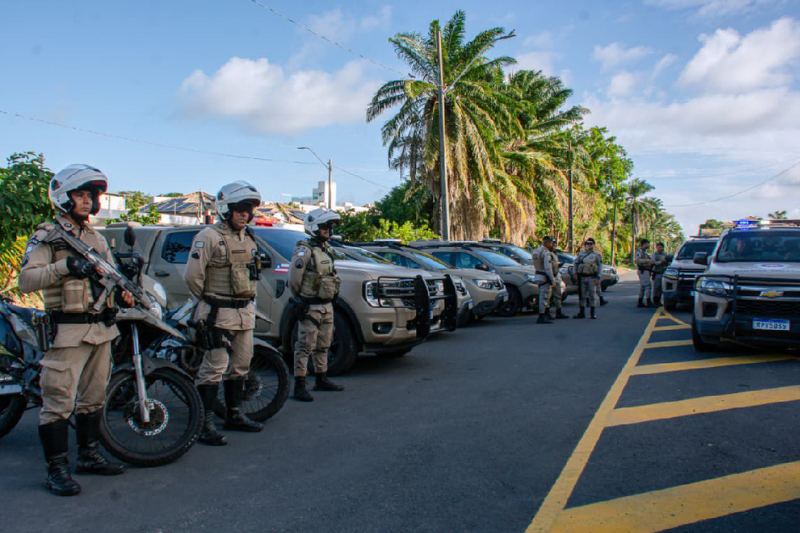 lauro de freitas reforca policiamento nas vias publicas