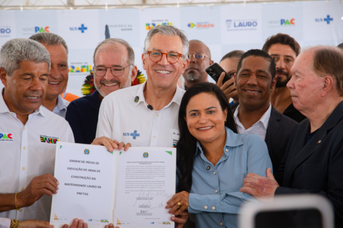 Lauro de Freitas terá primeira maternidade municipal com capacidade para até 100 leitos e funcionamento 24 horas comeca a construcao da nova maternidade de lauro de freitas