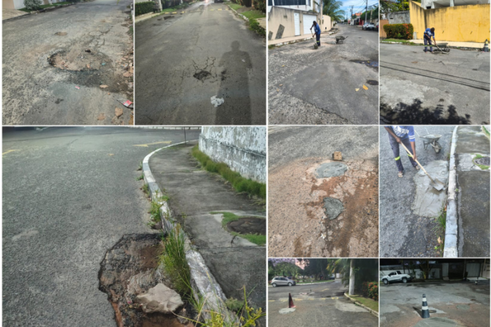 A Associação de Moradores Five Streets, representando os moradores das ruas Praia de Arembepe, Piatã, Jauá, Forte e Loreto, localizadas no bairro Vilas do Atlântico moradores denunciam deterioracao das vias publicas e exigem a atencao da prefeitura de lauro de freitas