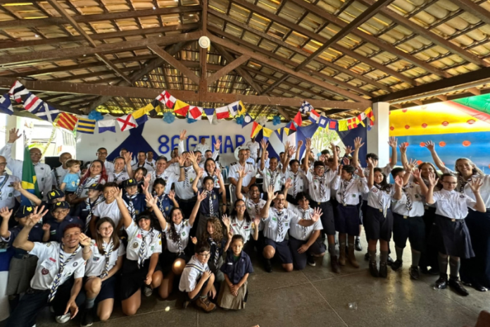 O Grupo Escoteiro do Mar Almirante Barroso, GEMAB, celebrou, em setembro, oito anos de atividades em Lauro de Freitas grupo de escoteiros de lauro de freitas completa oito anos